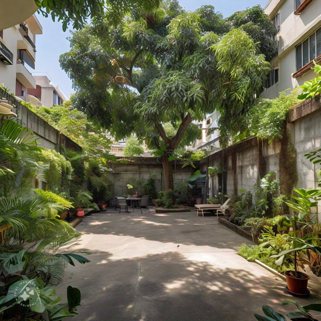 Patio trasero