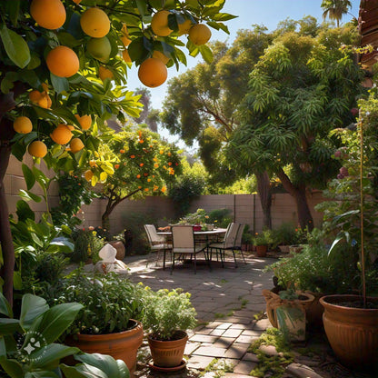 Patio trasero